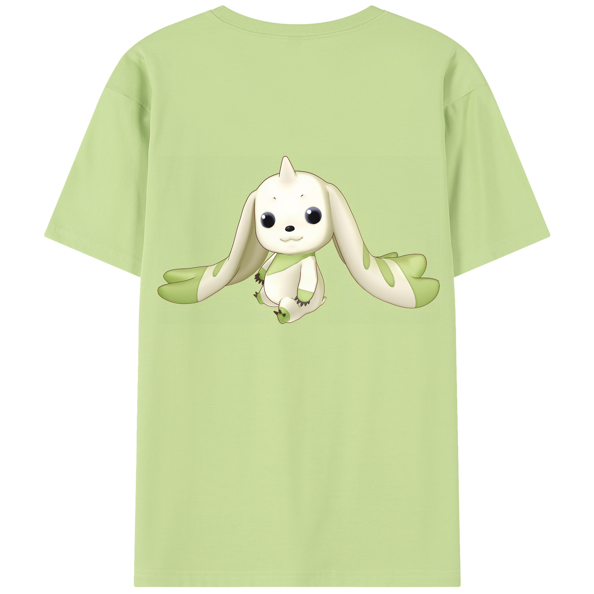 （画像用） Digimon デジタルモンスター/デジモン 綿100％半袖Tシャツ（背面プリント）
